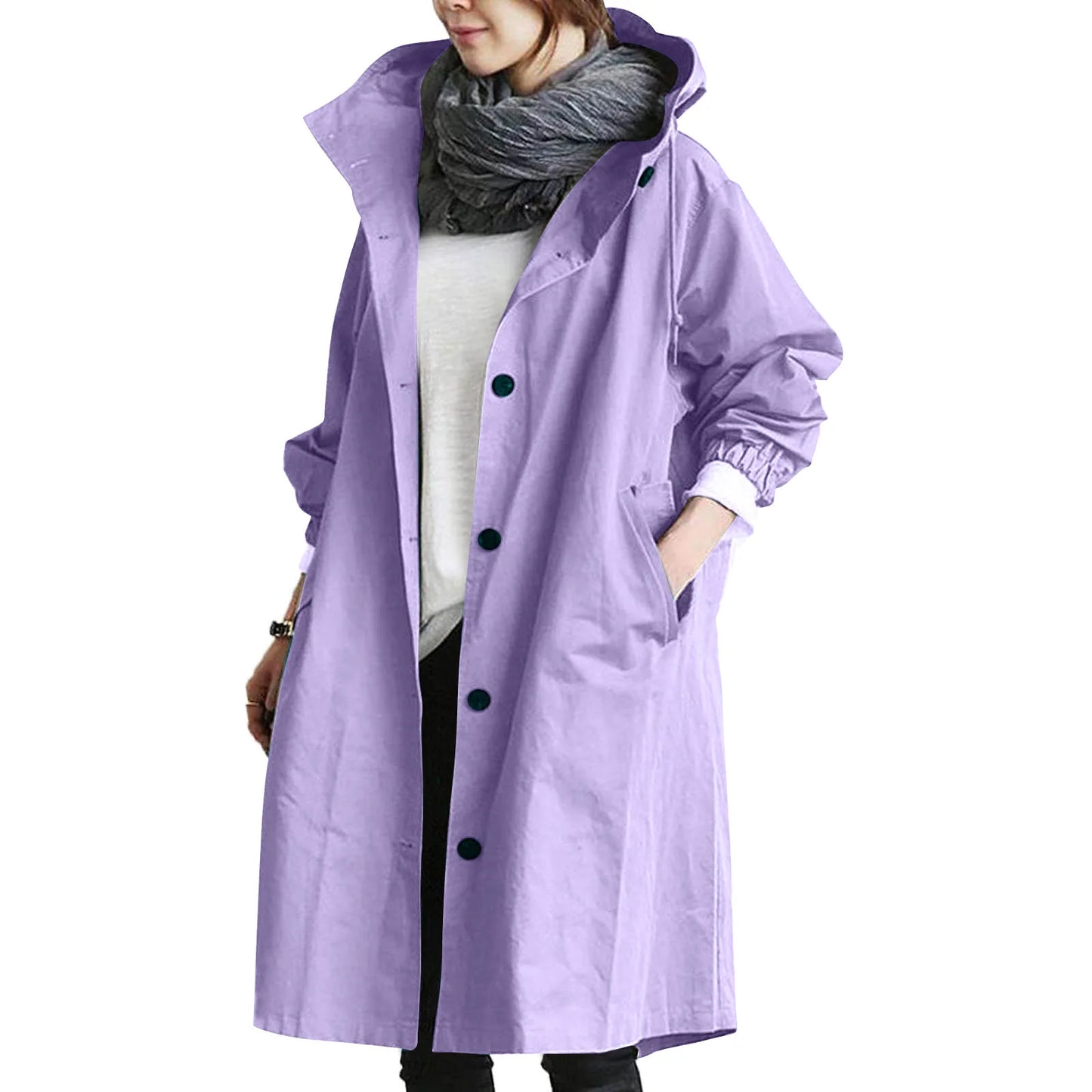 Waist Belted Trench Coat