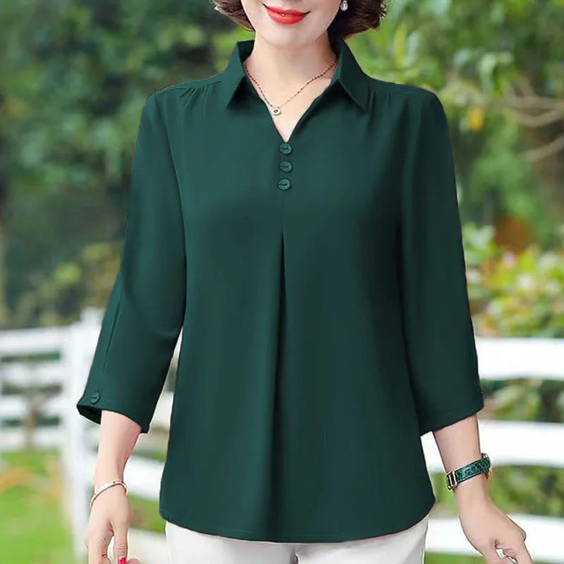 Breeze Soft Half Sleeve Blouse
