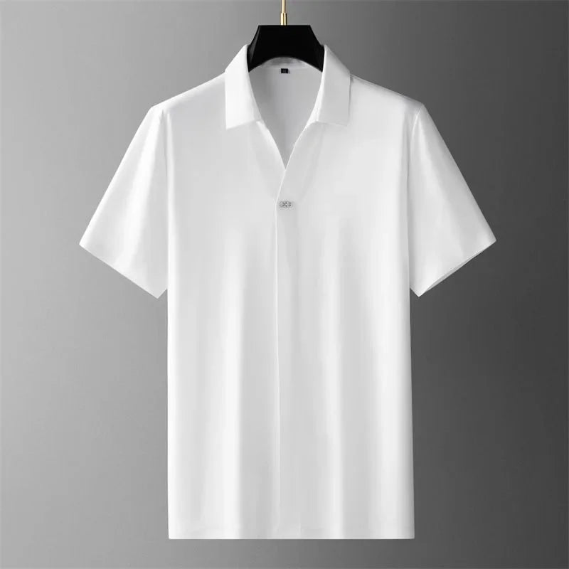 Ice Silk T-Shirt & Pants Set