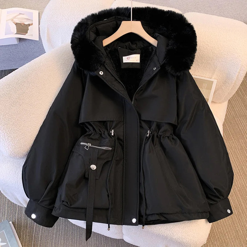Fleece Lined Puffer Parka