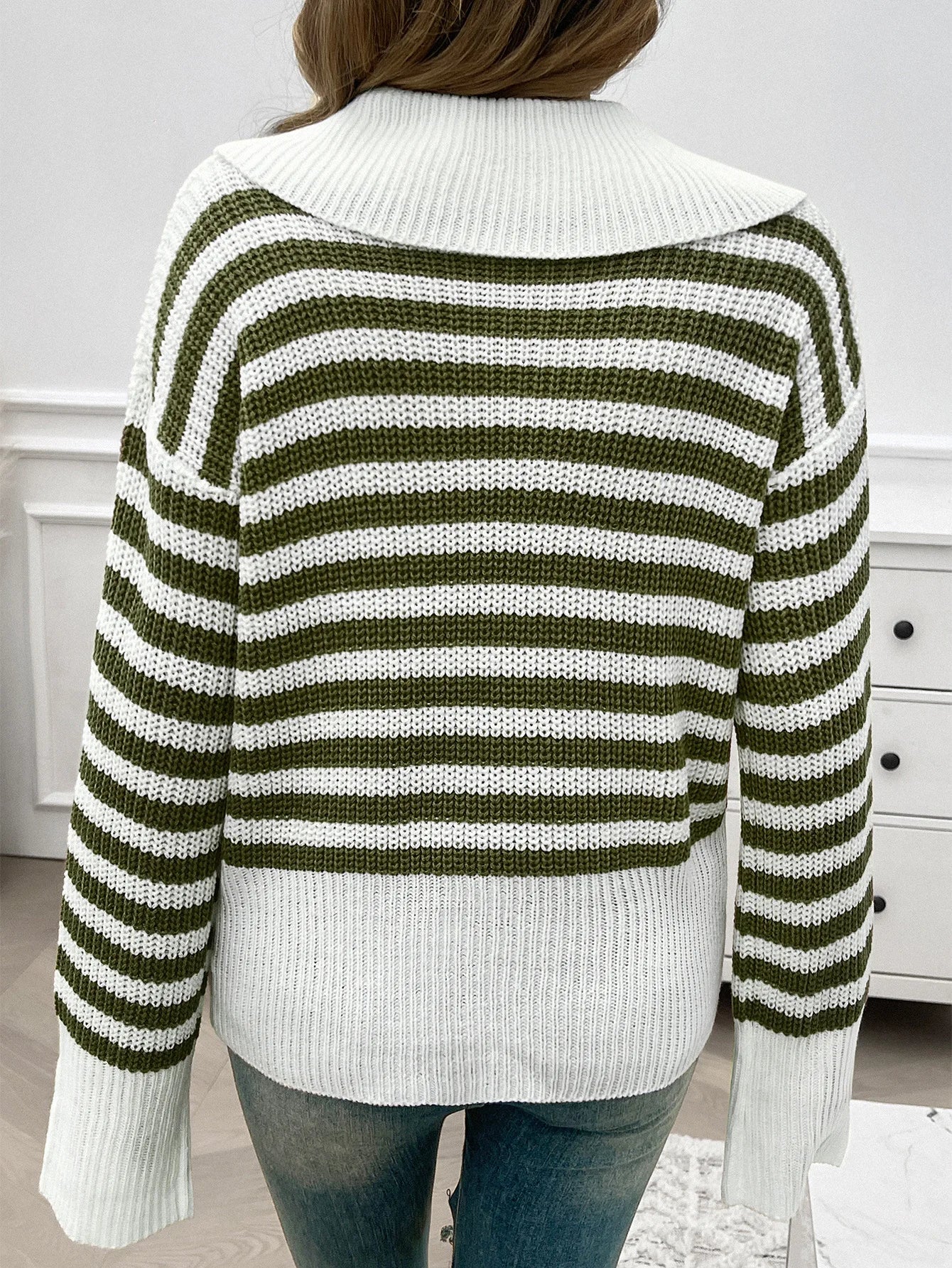 Vintage Stride Striped Sweater