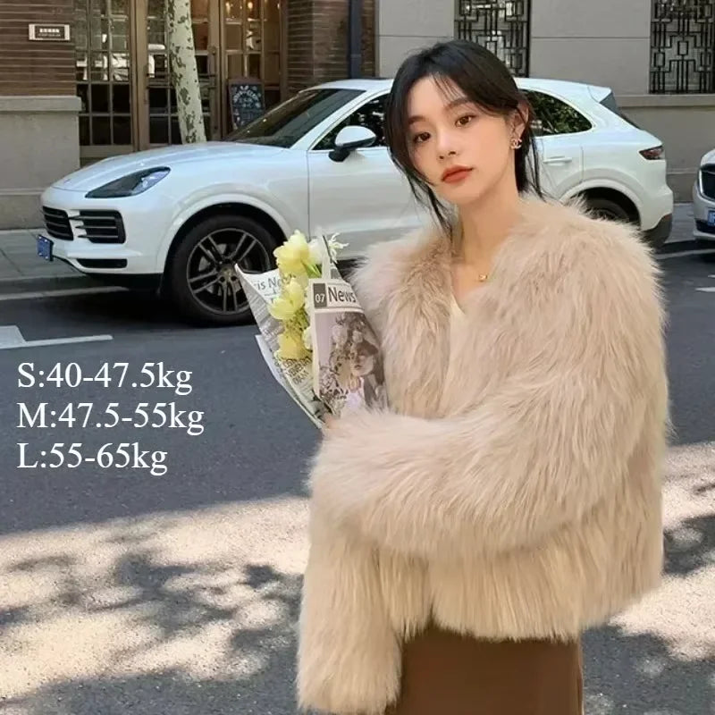 Women’s Short Fur Jacket