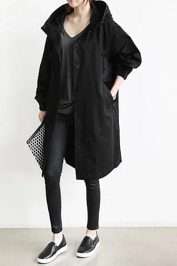 Waist Belted Trench Coat