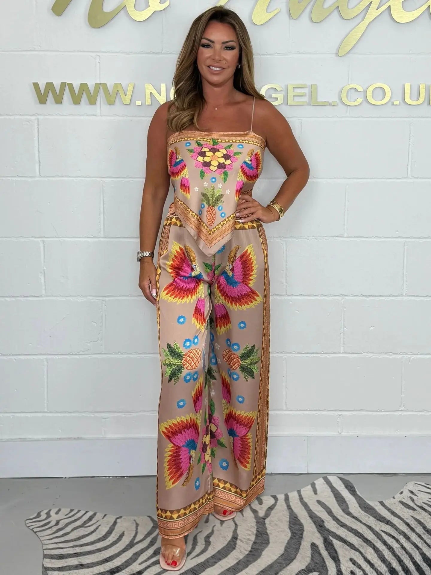 Floral Allure 2-Piece Summer Set Rich Allure
