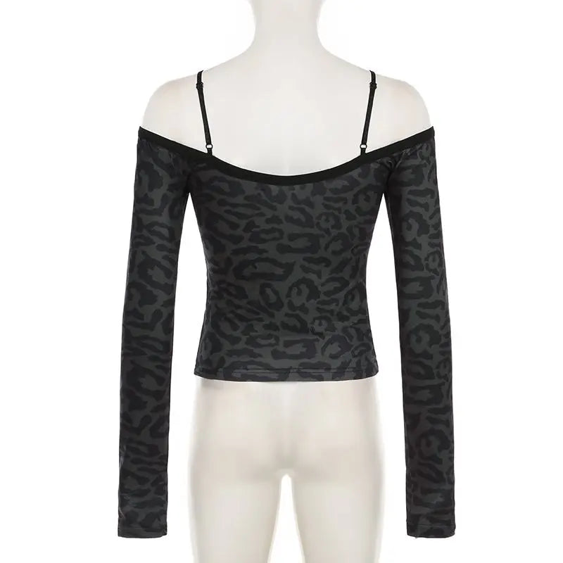 Lace Fierce Off-Shoulder Crop Top