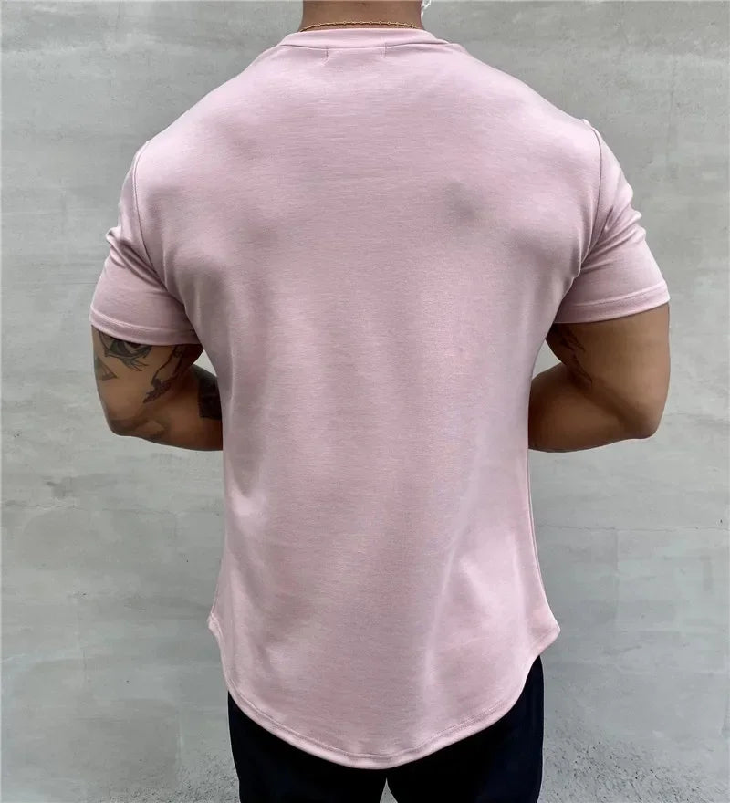 Slim Fit Cotton Gym T-Shirt