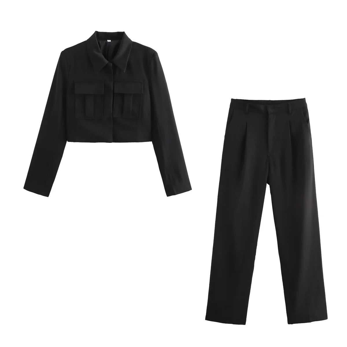 Casual Blazer Pants Set