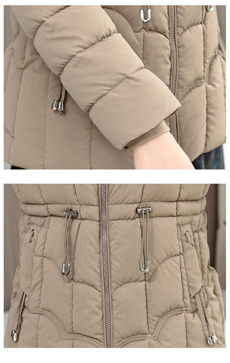 Padded Hooded Down Jacket