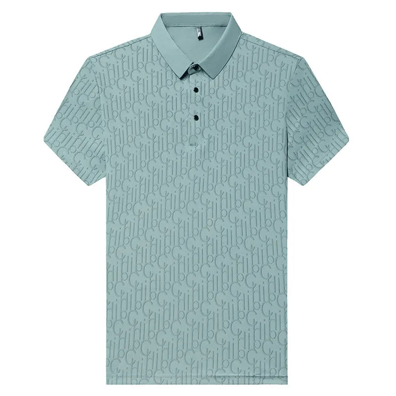 Printed Business Casual Polo