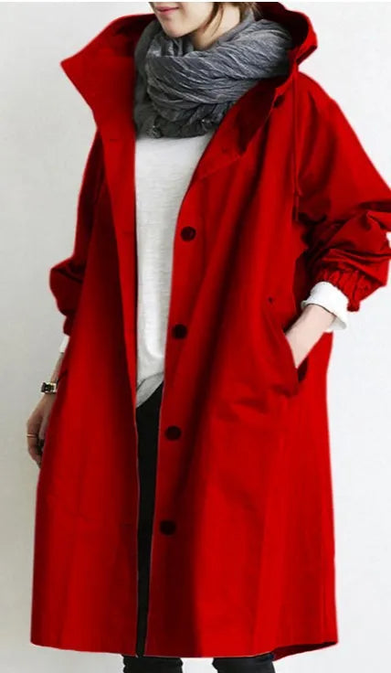 Waist Belted Trench Coat Rich Allure