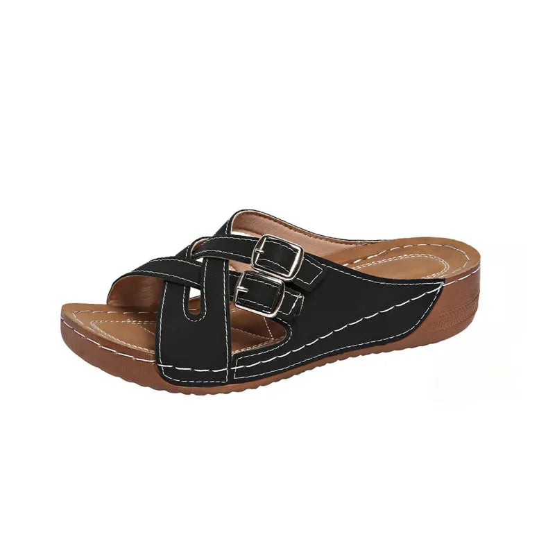 Vintage Wedge Sandals