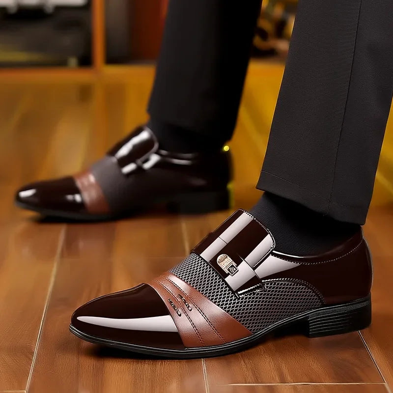 Regal Step Wine Red Loafers