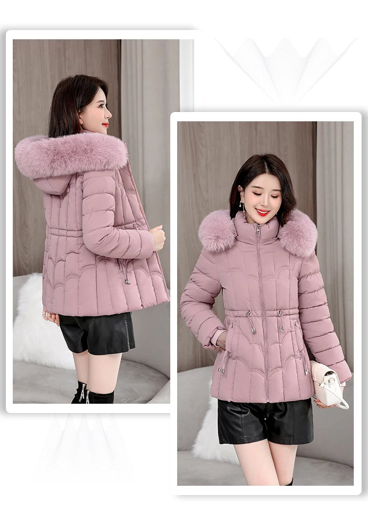 Padded Hooded Down Jacket