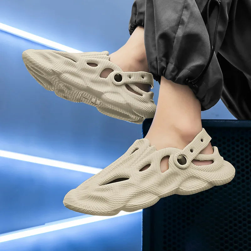 Breeze flow Hollow Clog Sandals