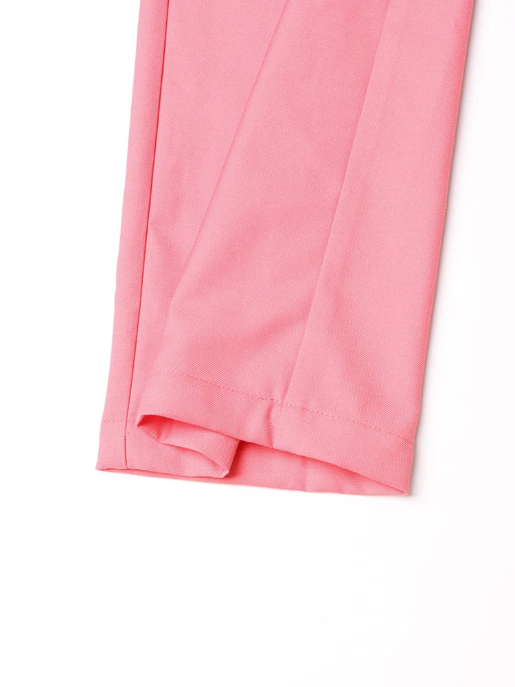 Power Chic Hollow Out Blazer Set