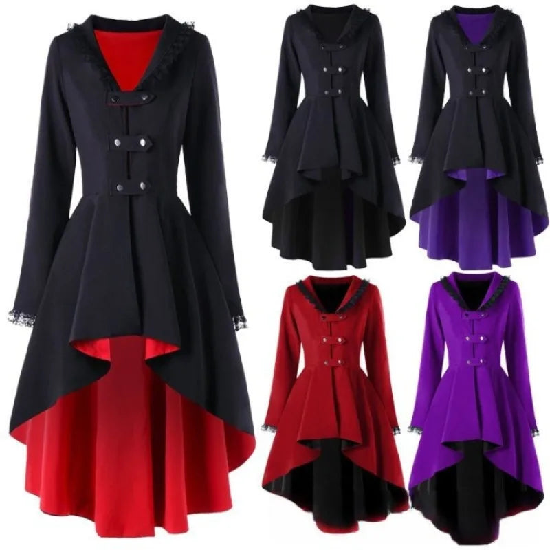 Shadow Flair Lace Trench Coat