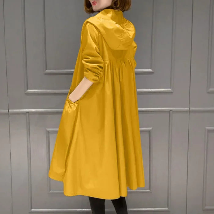 Hooded Slim Fit Trench