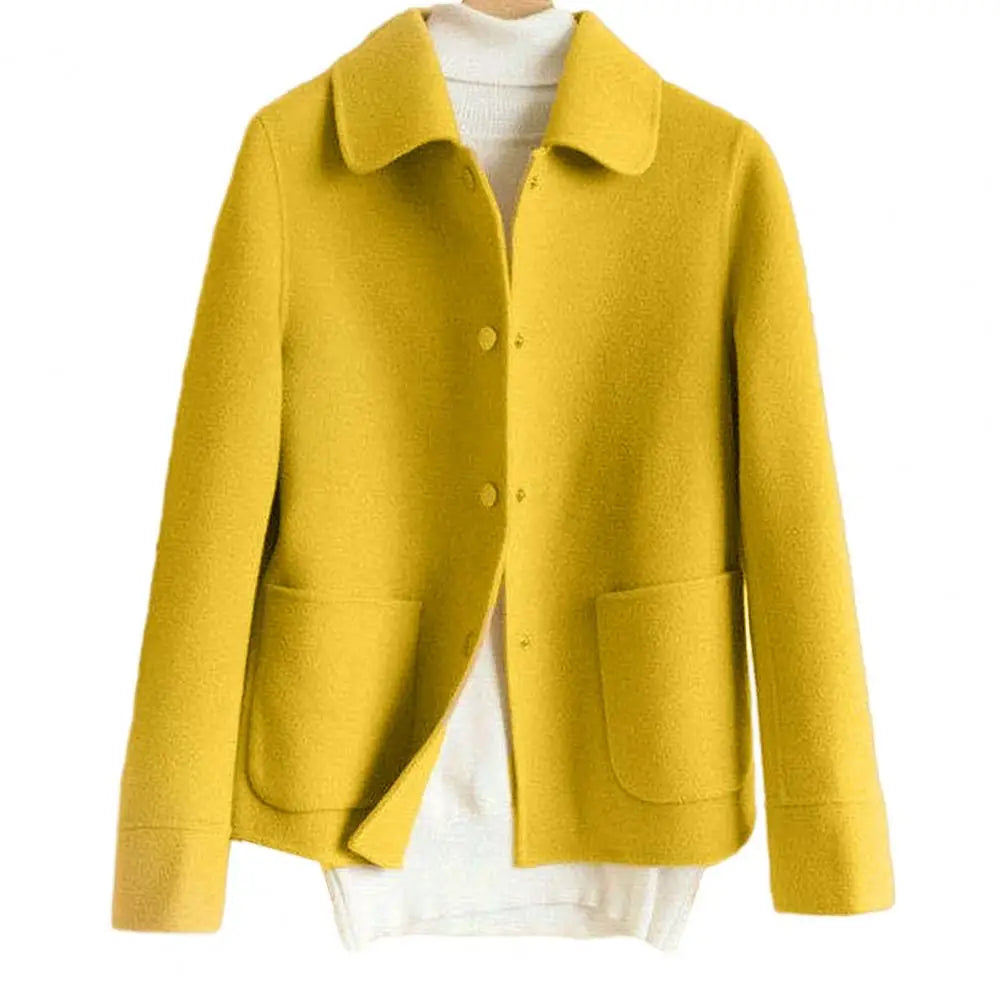 Double-Sided Lapel Winter Coat