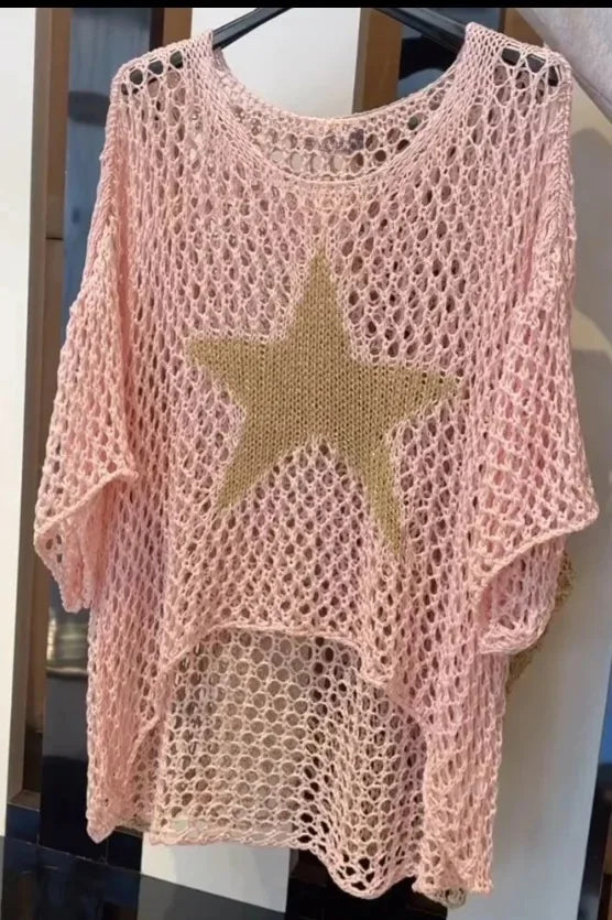 Starline Elegance Knit Commuter Top Rich Allure
