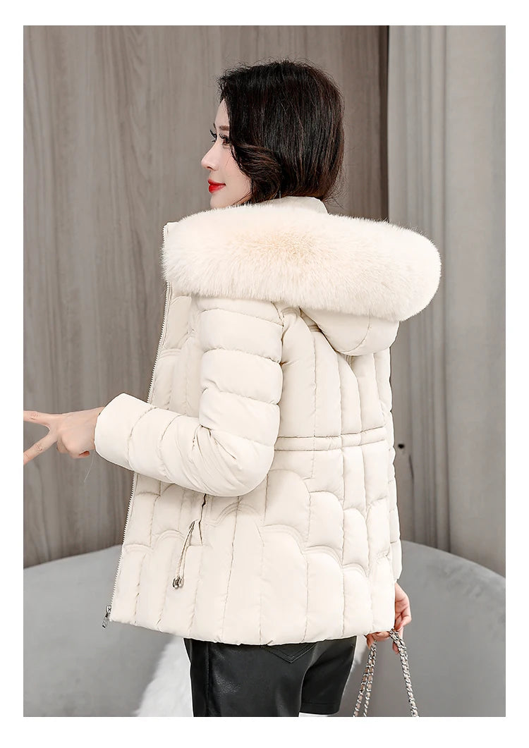 Padded Hooded Down Jacket