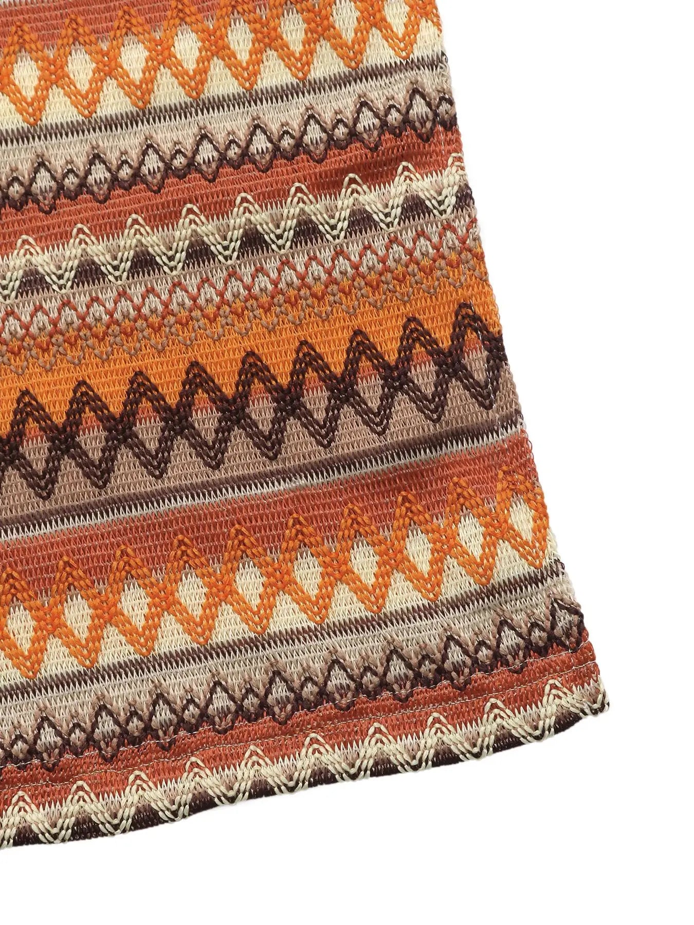 Coastal Lines Knitted Maxi Dress