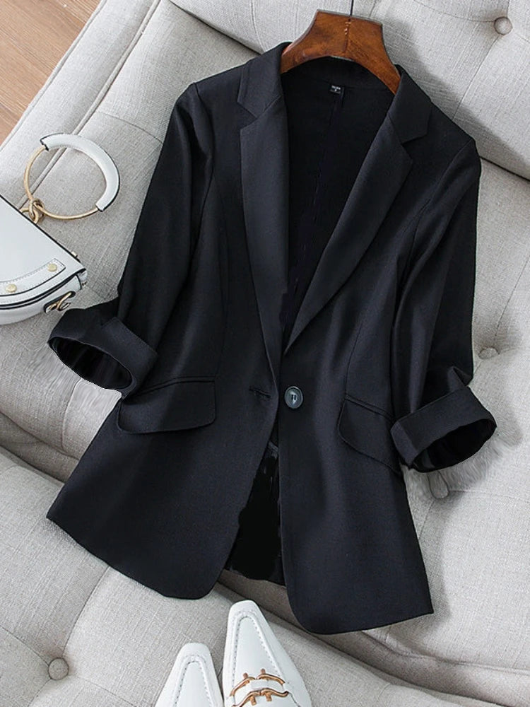 Grace Line Elegant Office Blazer Rich Allure