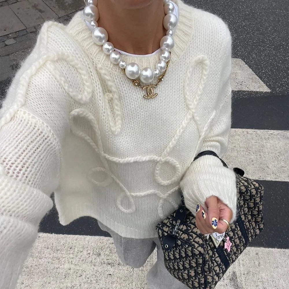 Chic Comfort Solid Knit Sweater