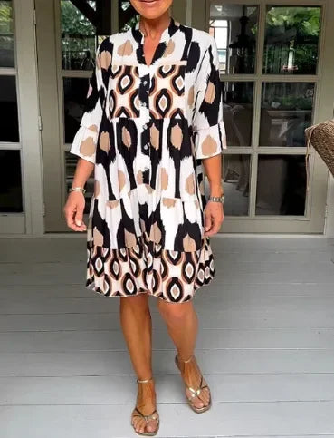 Trendy Printed Dress for Women