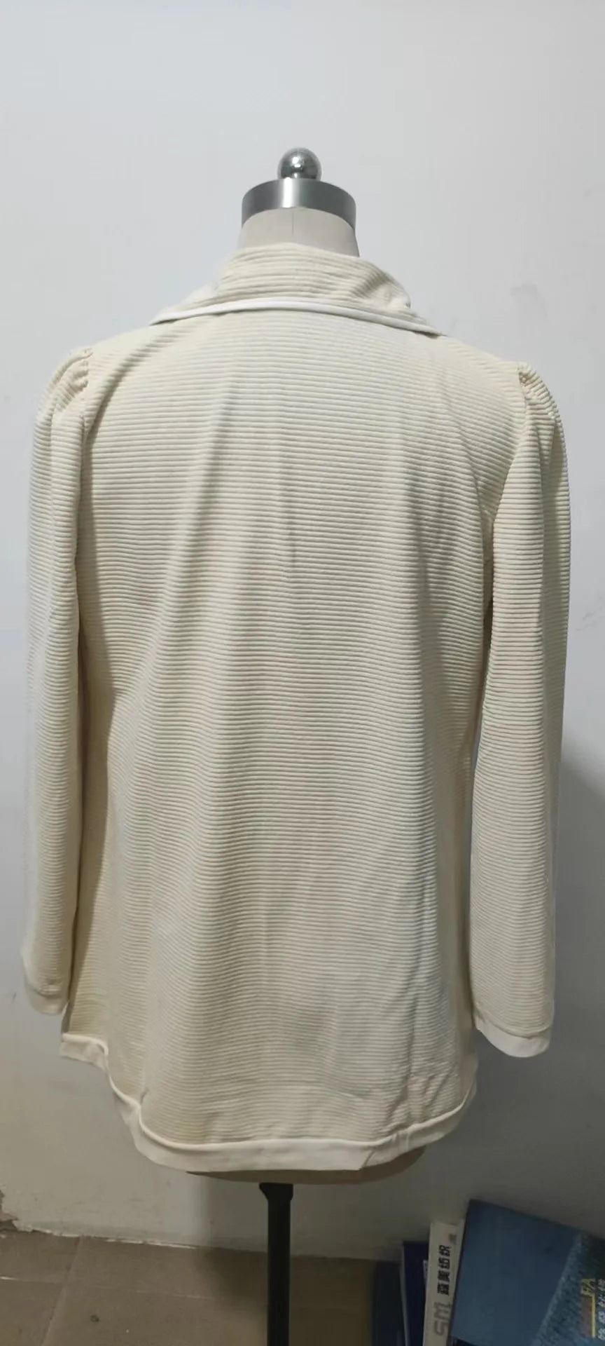 Double Breasted Blazer Coat Rich Allure