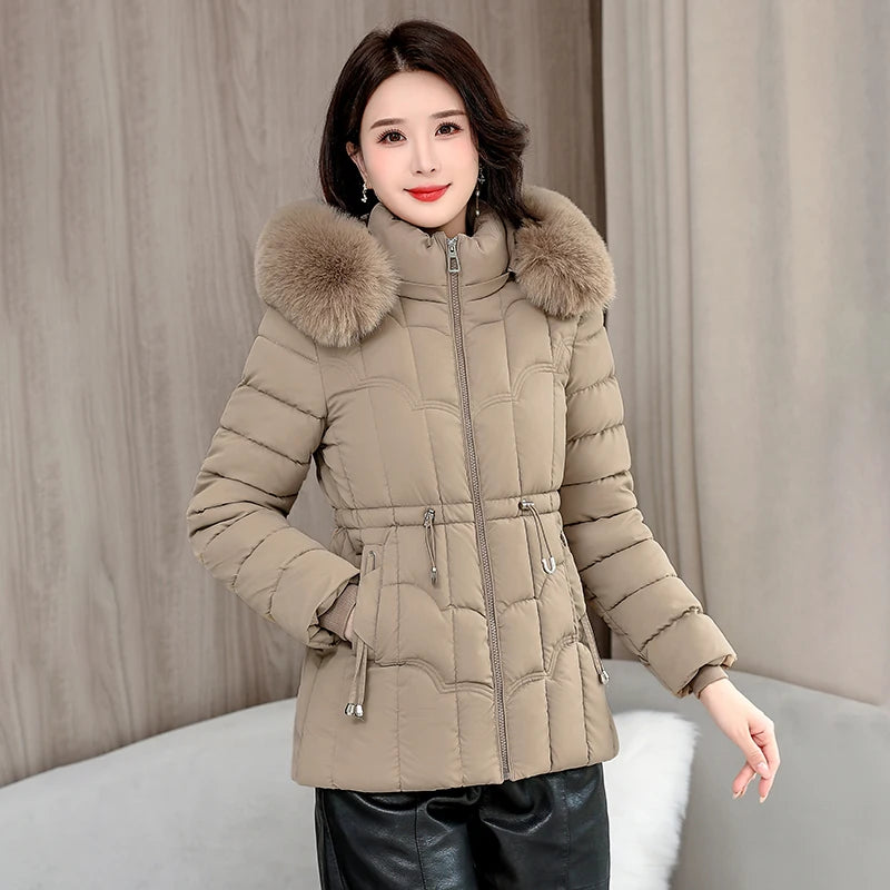 Padded Hooded Down Jacket