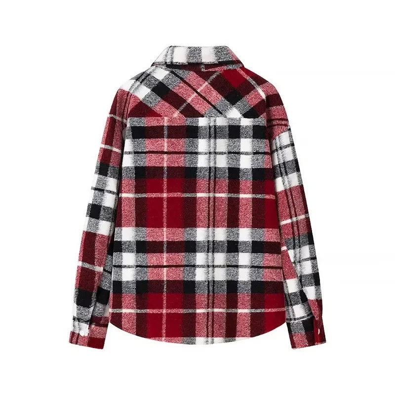 Elegant Single-Button Woolen Coat