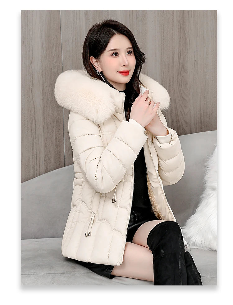 Padded Hooded Down Jacket
