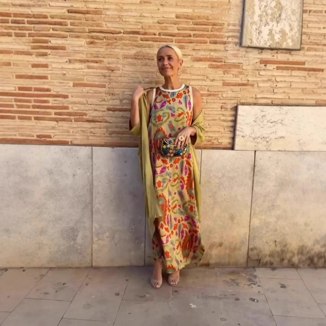 Boho Elegance Two-Piece Dress Set