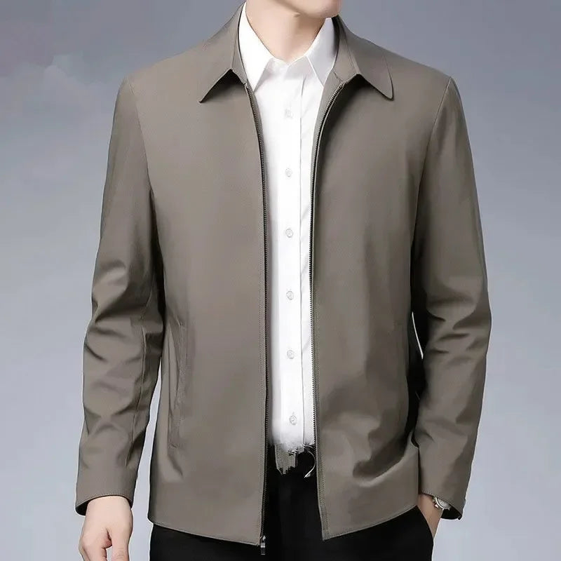 Lightweight Lapel Jacket for Men