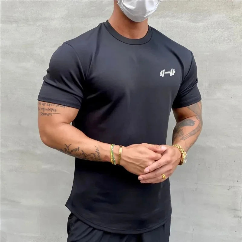 Slim Fit Cotton Gym T-Shirt