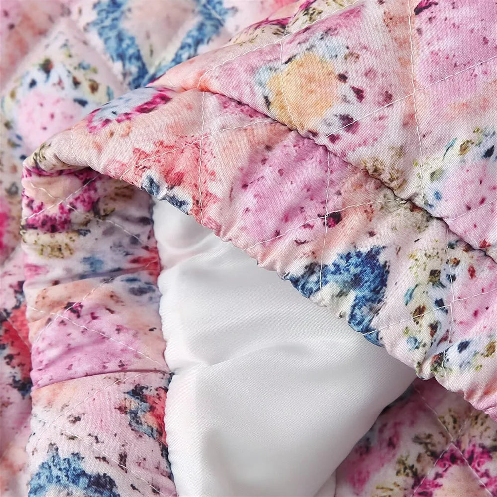 Autumn Breeze Printed Cotton Jacket