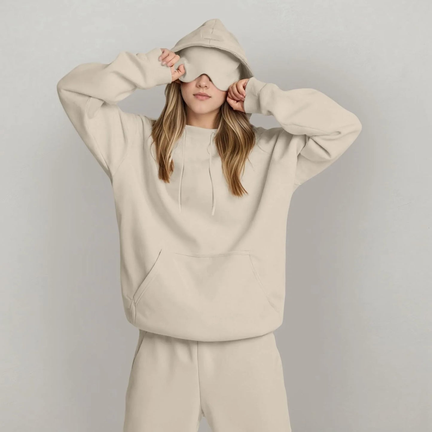 Cozy Shield Hooded Sports Pullover