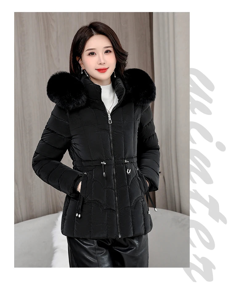 Padded Hooded Down Jacket