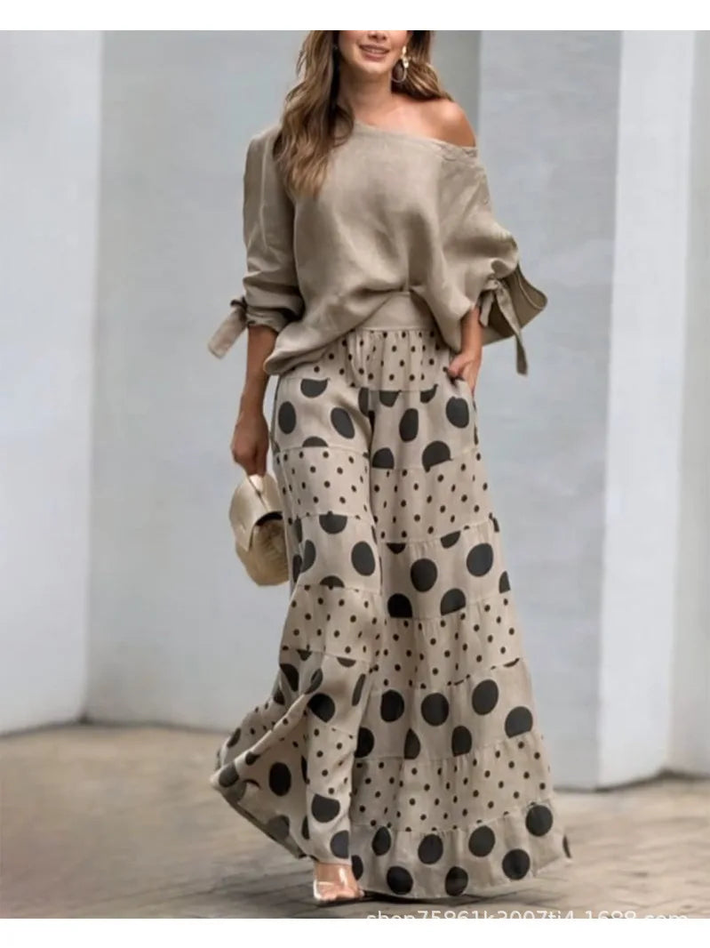 Polka Dot High Street Set Rich Allure