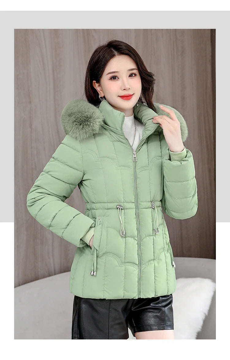 Padded Hooded Down Jacket