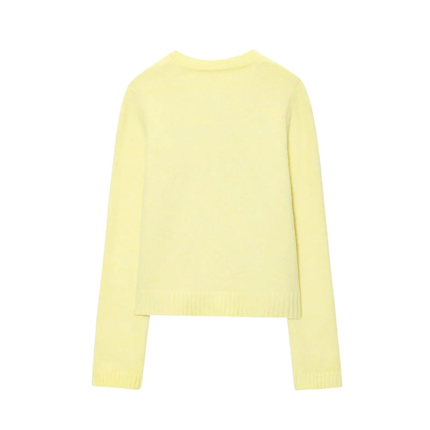 SunMuse Elegant Knit Button Cardigan