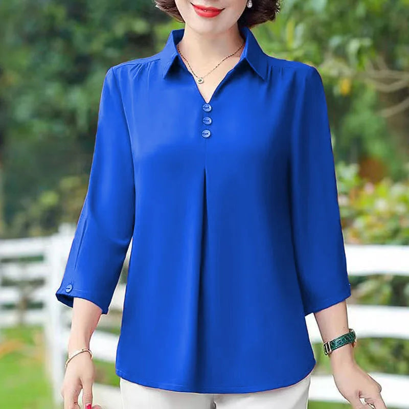 Breeze Soft Half Sleeve Blouse