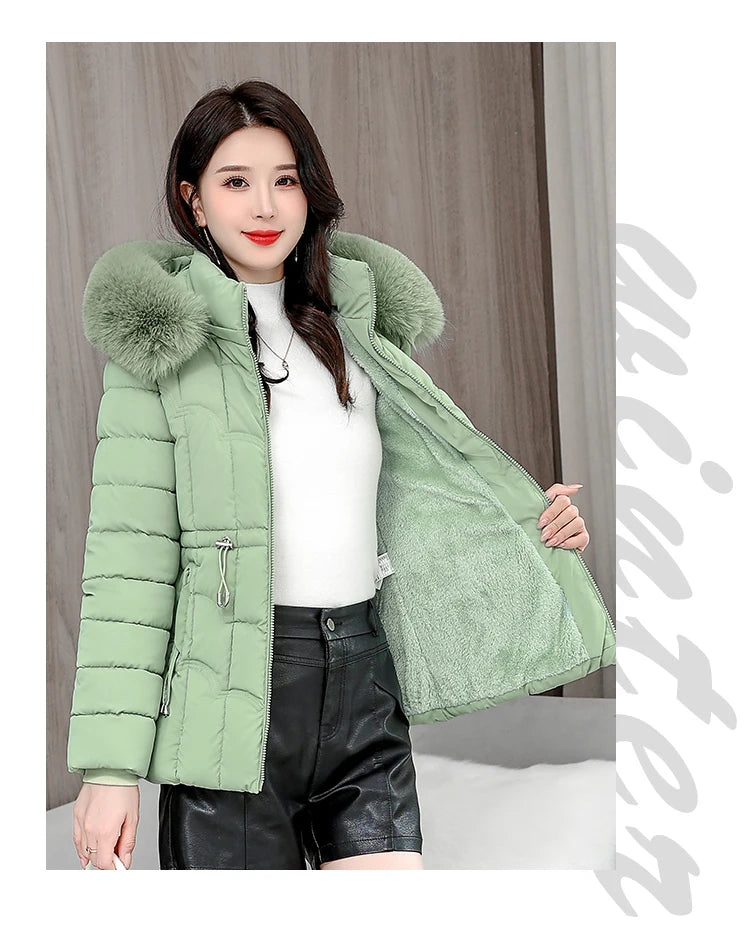 Padded Hooded Down Jacket