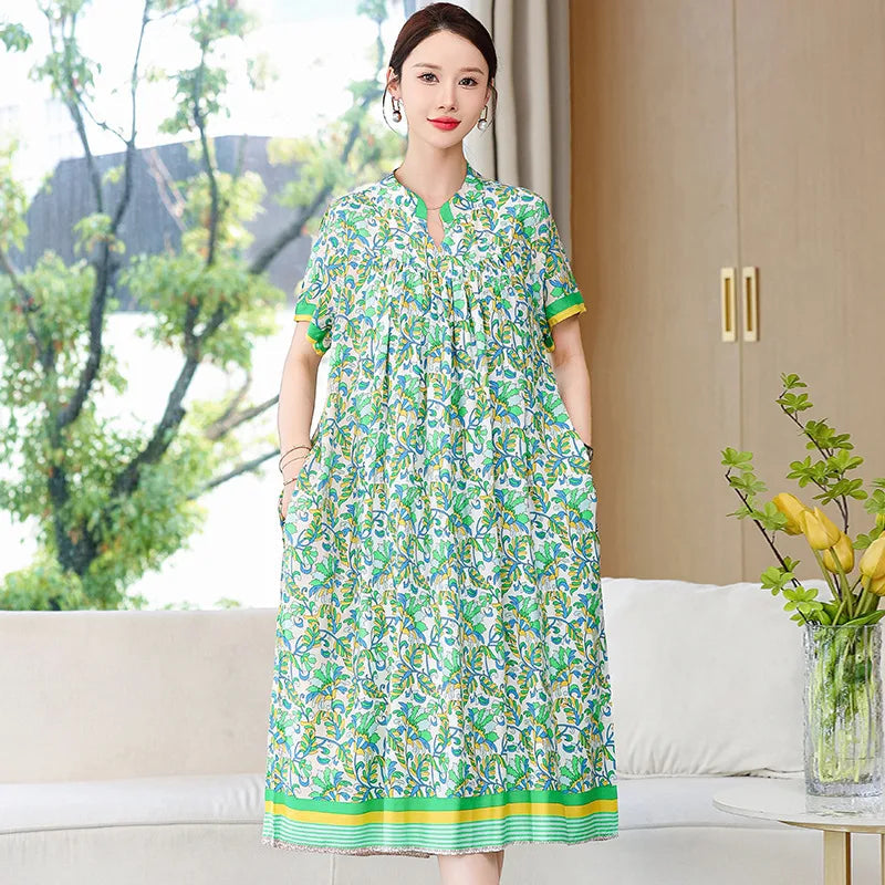 Plus Size Cotton Sleep Dress Rich Allure
