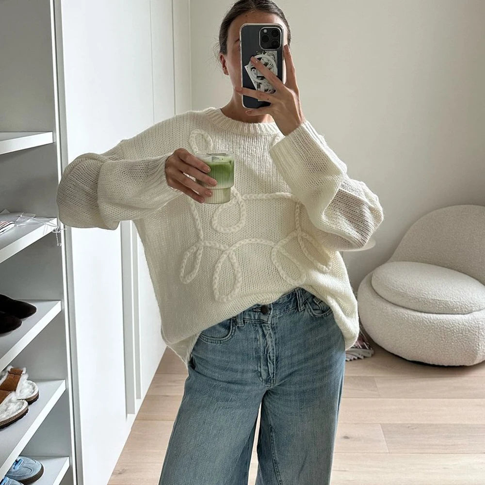 Chic Comfort Solid Knit Sweater
