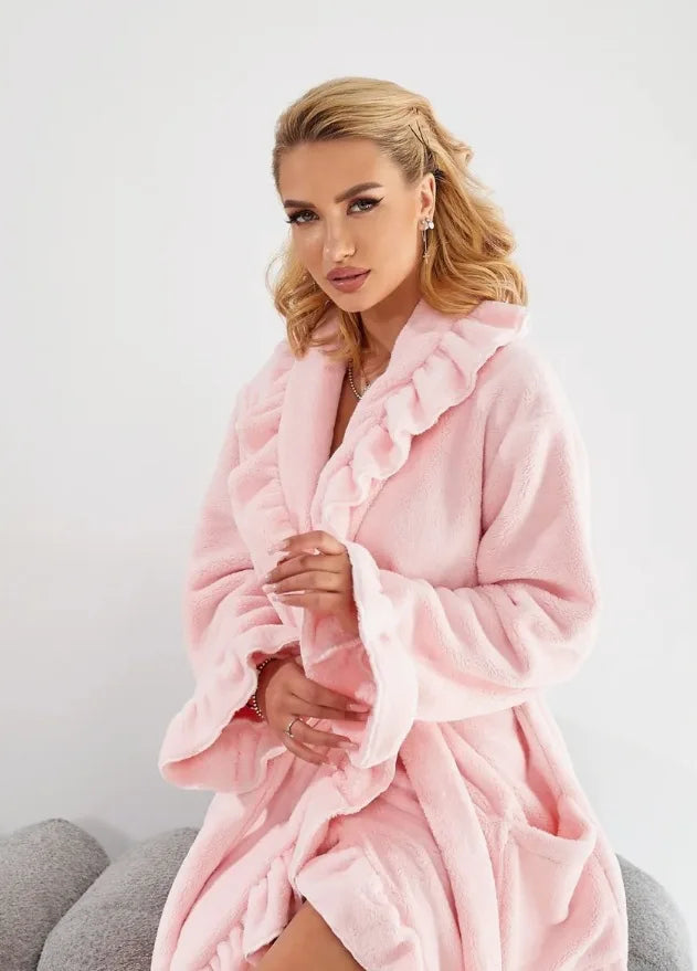 Long Sleeve Home Bathrobe