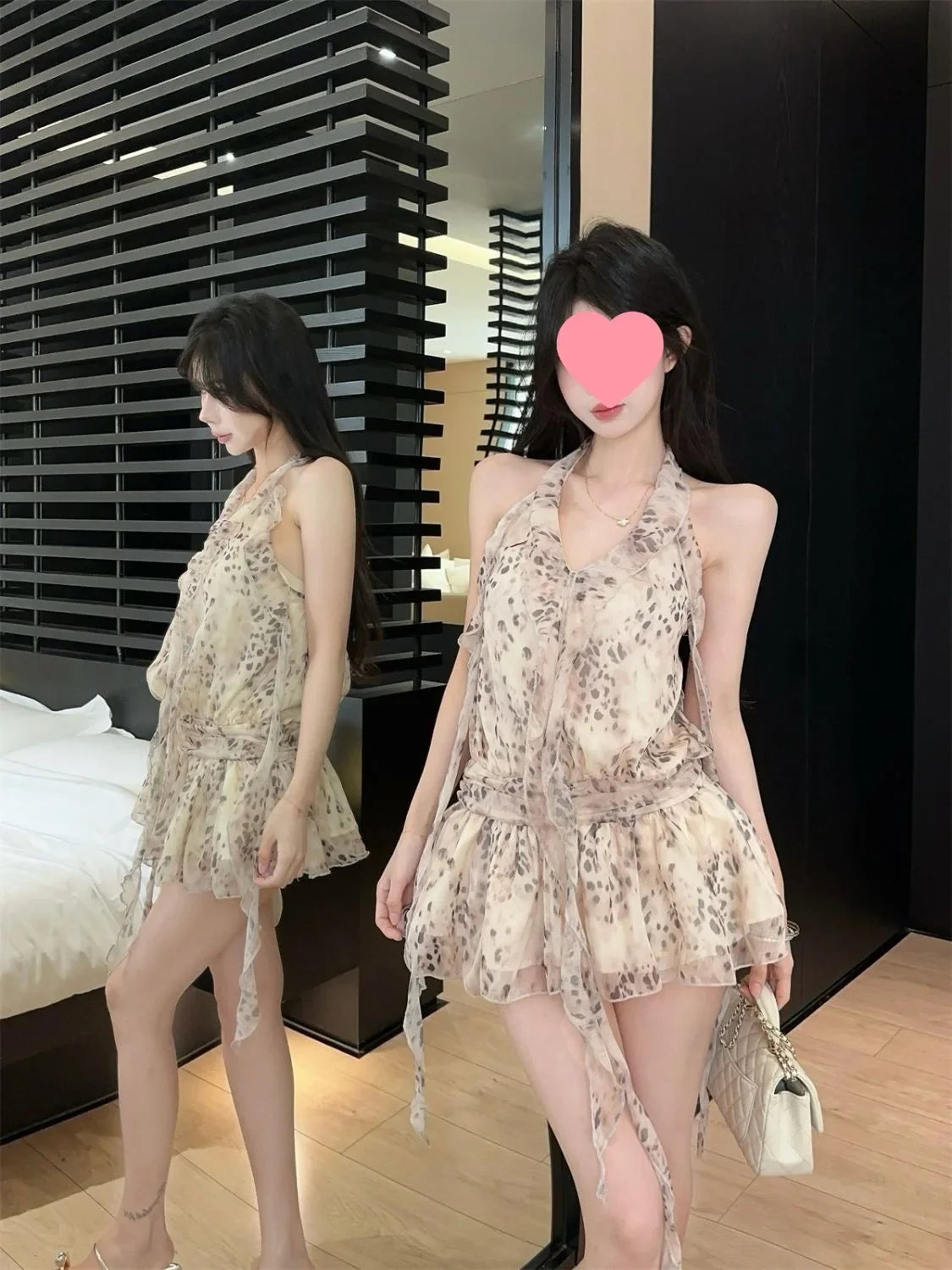 Parisian Muse Leopard Print Blouse