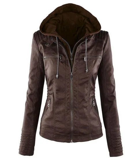 Women’s Faux Leather Jacket