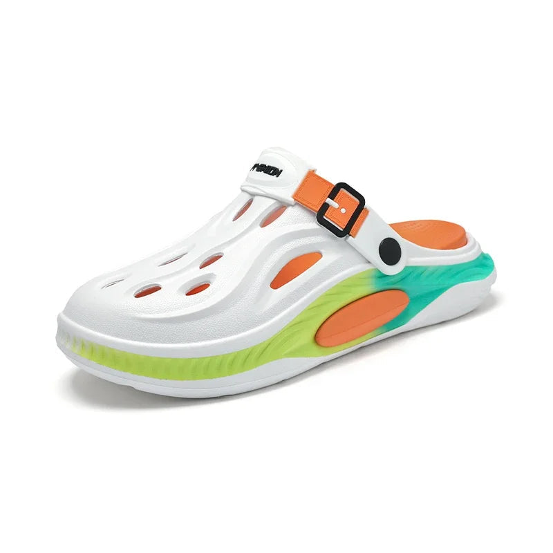 Unisex Baotou Outdoor Beach Slippers Rich Allure