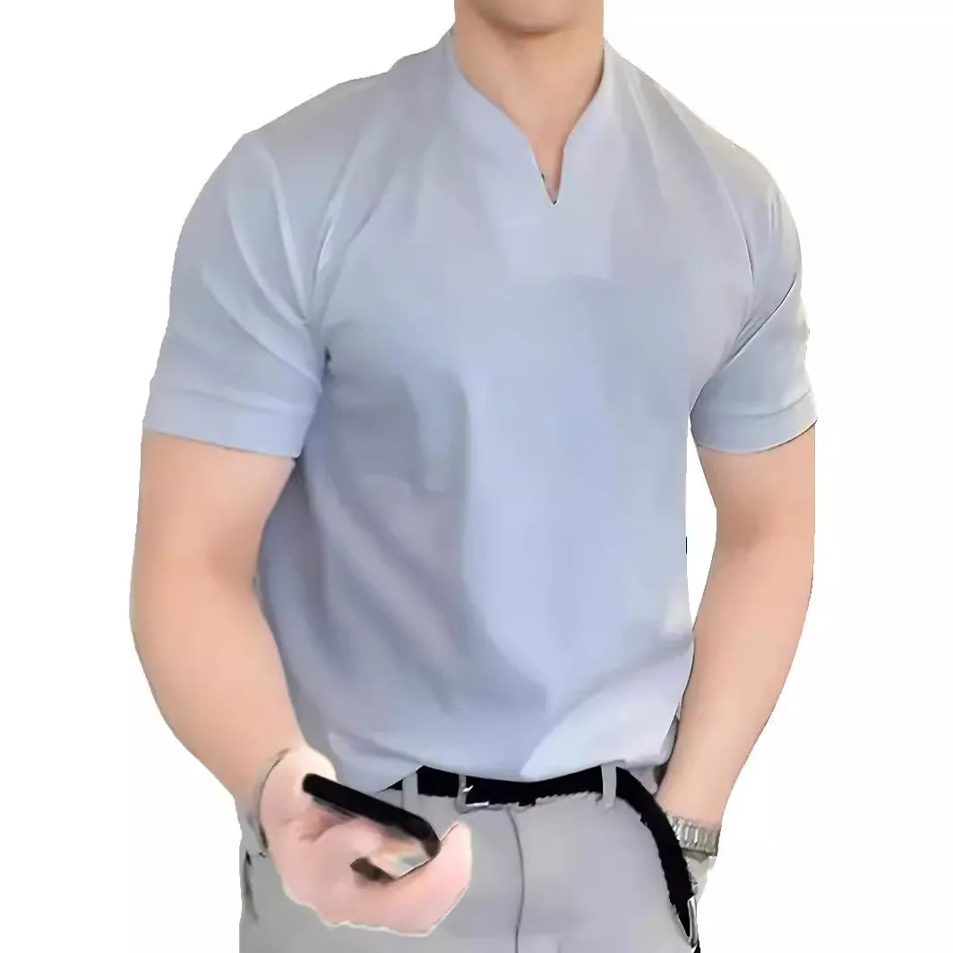 Core Flex V-Neck Solid Fit Tee
